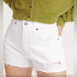 Levi’s 501 Distressed High Rise Shorts